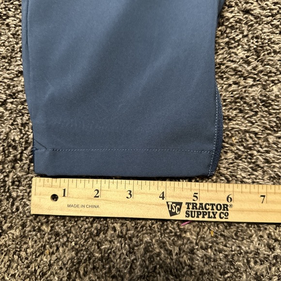 Primo Pants Mens 38 Gray Blue Golf Performance Ankle‎ Zip Breathable 38x30 - Picture 6 of 9